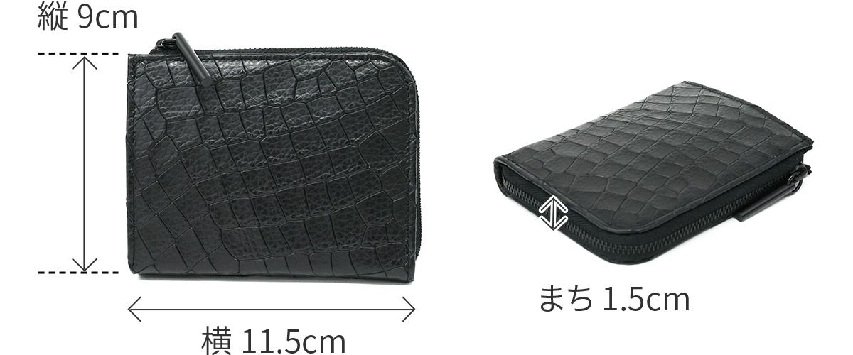 POMTATA ポンタタ DRIA L-ZIP SHORT WALLET P3275