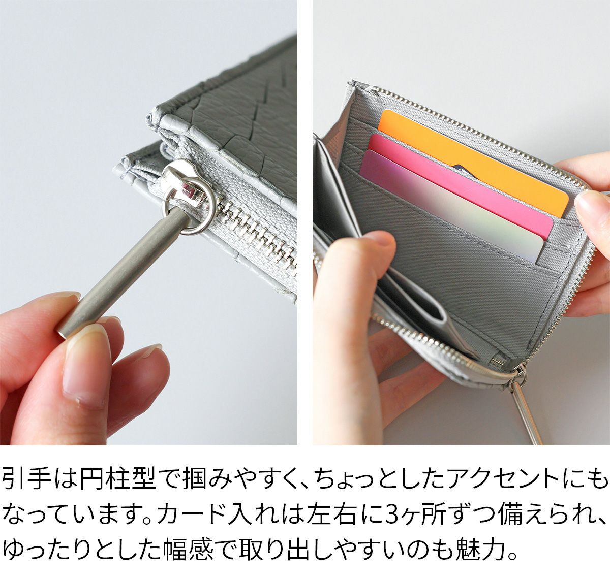 POMTATA ポンタタ DRIA L-ZIP SHORT WALLET P3275
