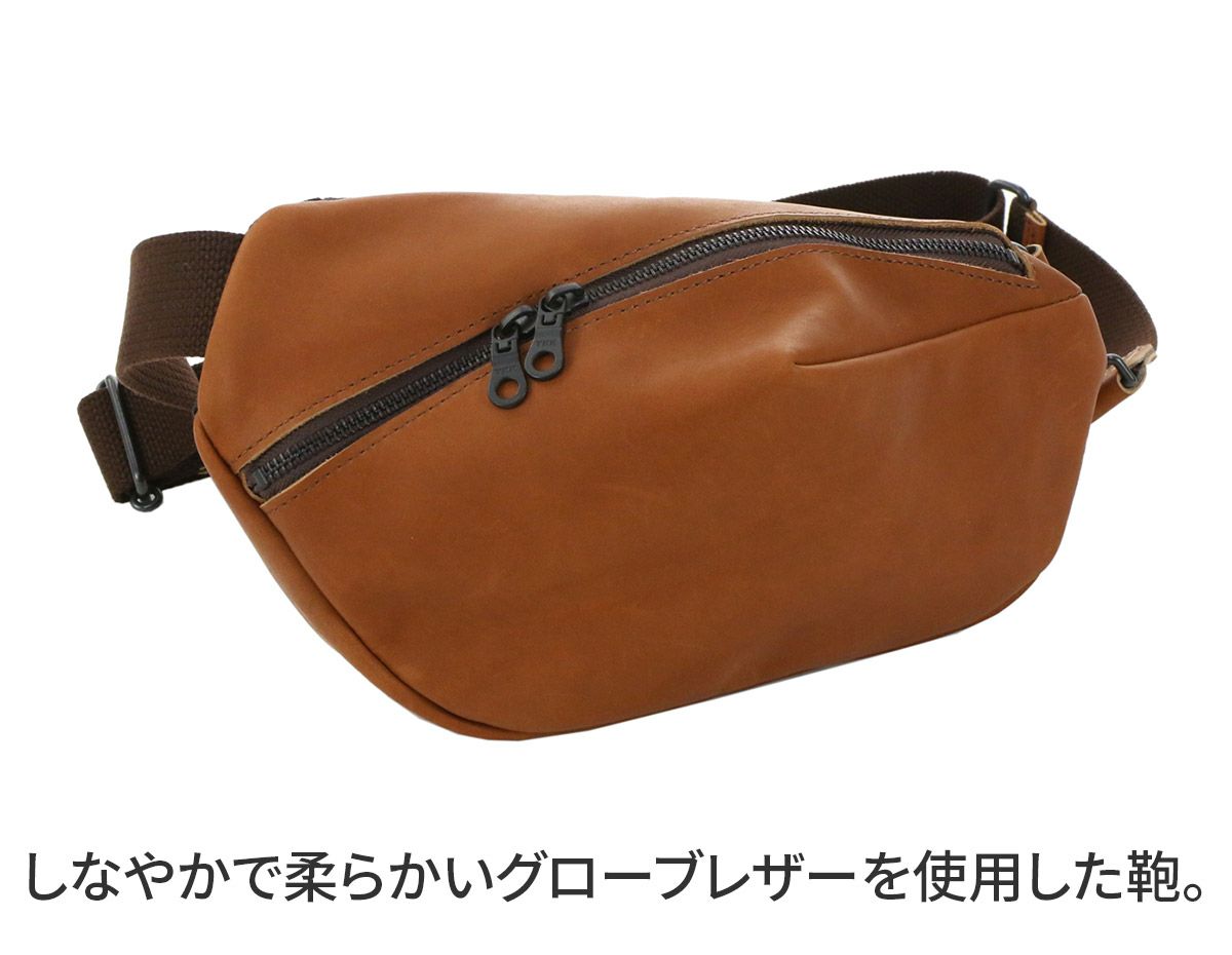 BAGGY PORT バギーポート グローブレザー ボディバッグ YNM-020