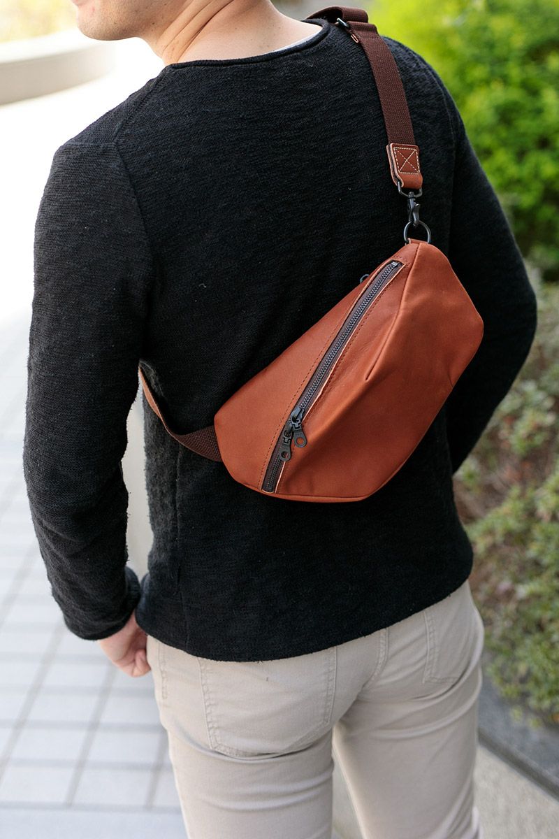 BAGGY PORT バギーポート グローブレザー ボディバッグ YNM-020